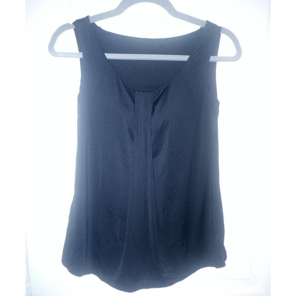 UNIQLO AIRism Womens Sz XL Shapewear Pullover Built-In Padded Bra Navy Blue